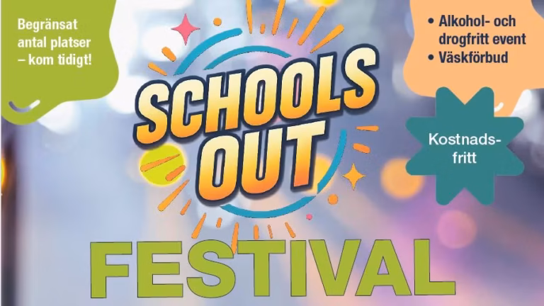 Norrtälje bjuder unga på kostnadsfri skolavslutningsfest
